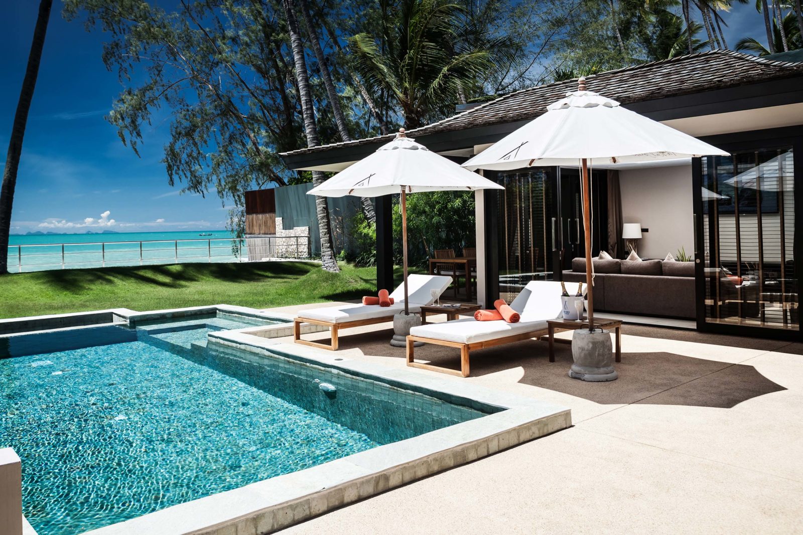Beachfront 2 Bedroom Villa With Private Pool Koh Samui
